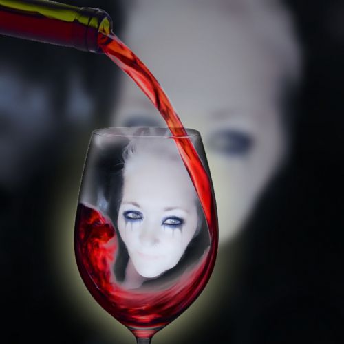 wine alcohol horror