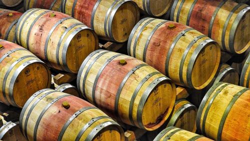 wine barrels wine barrels