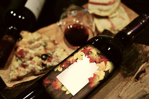 wine  wine bottle  invitation