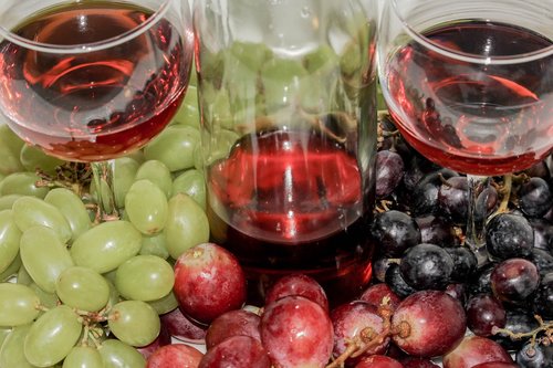 wine  fruit  glass