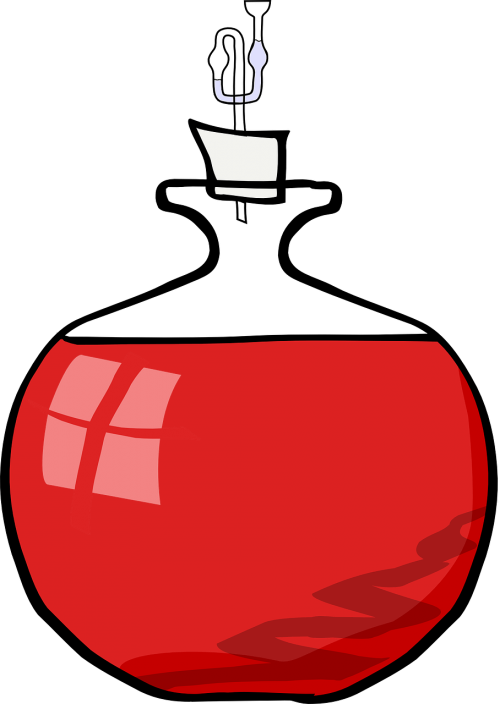 wine bottle red