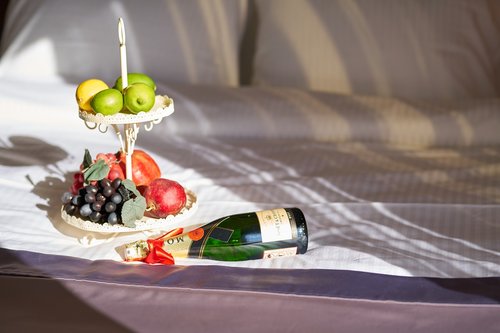 wine  fruit  bed
