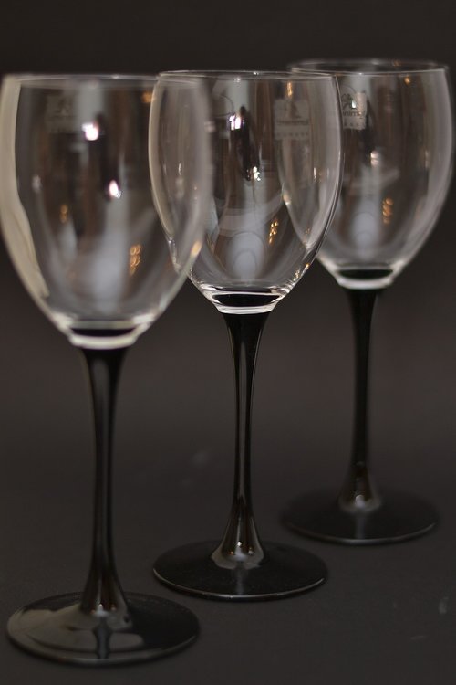 wine glasses  wine  laying