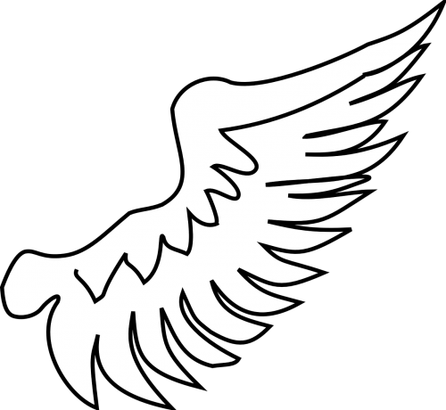 wing heraldry symbol