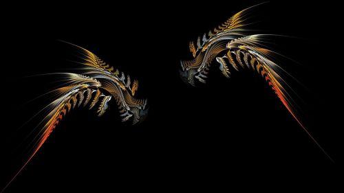 wings fractal beautiful