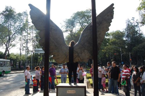 wings angel sculpture