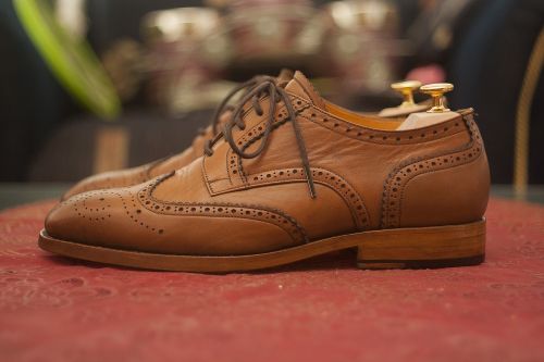 wingtip dress shoes leather shoes