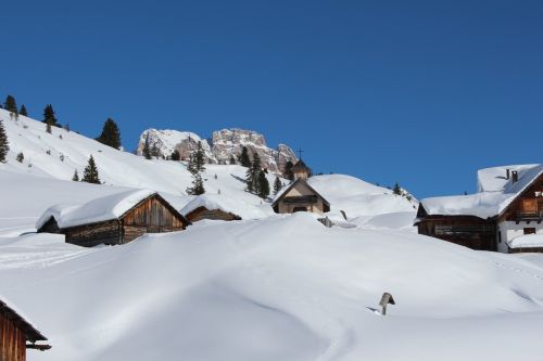 winter south tyrol italy