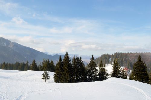 winter scene mountain