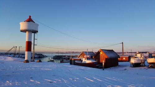 harbour winter norway