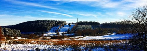 winter snow mountains