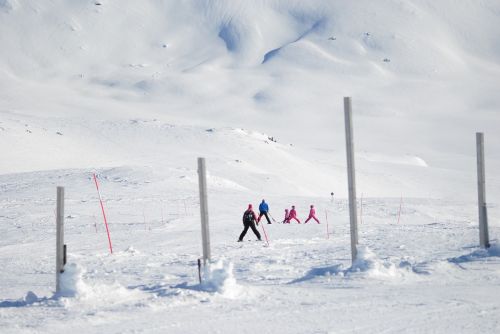 winter swedish mountain hemavan