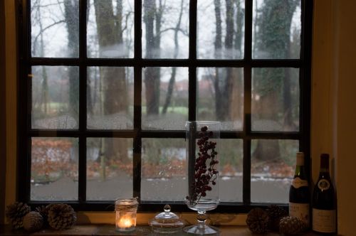 winter window atmosphere