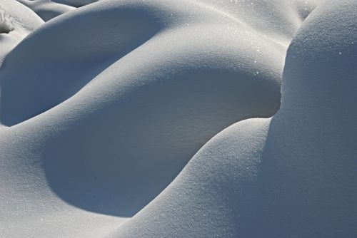 winter snow curves