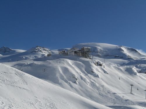 winter mountains snow