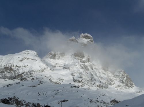 winter winter in the mountains snow