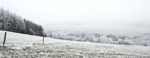 winter landscape view