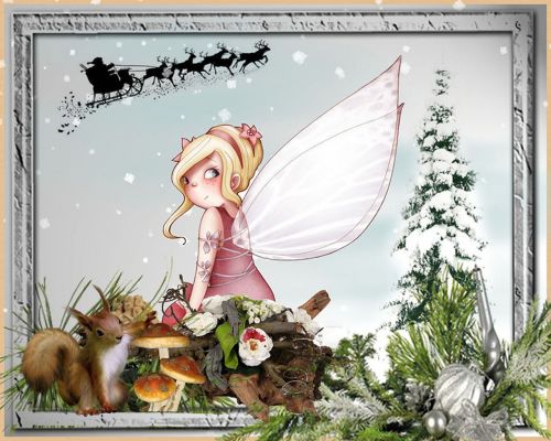 winter fairy tale fantasy