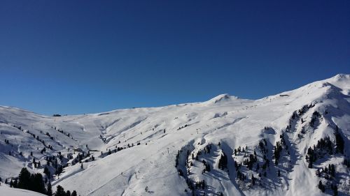 winter mountains austria