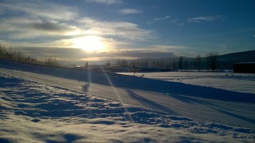 winter snow nature