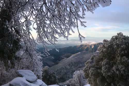 winter winter morning mountains in quintet