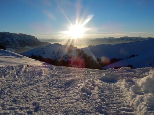 winter mountains alpine