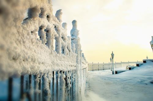 winter frost russia