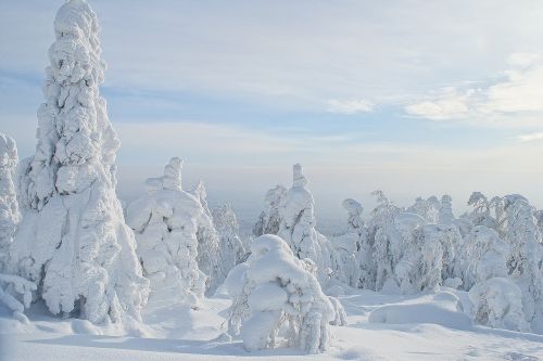 winter russia snow