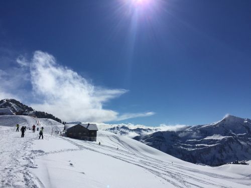 winter mountain snow