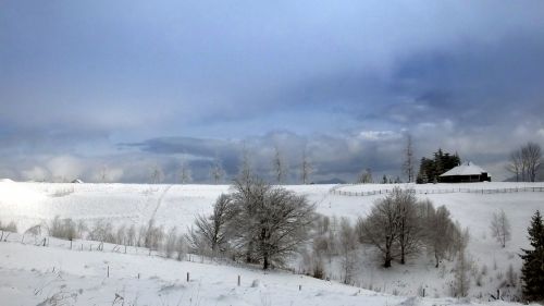 winter landscape mountain