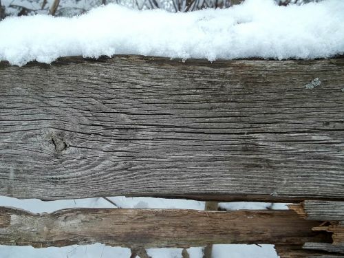 winter snow fence