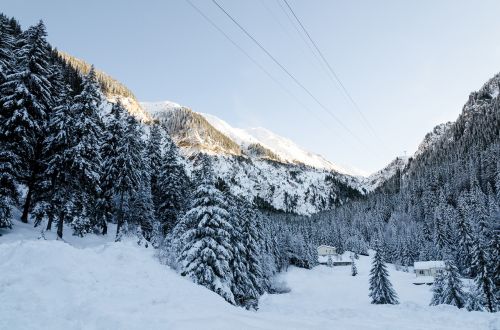 winter landscape mountain