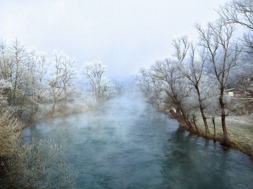 winter sana river