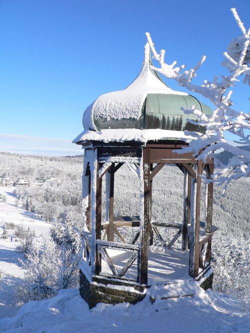 winter snow view