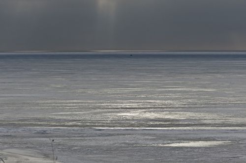 winter rügen baltic sea