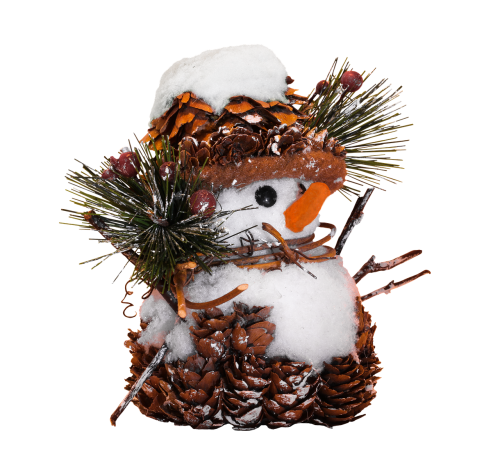 winter decoration snow man