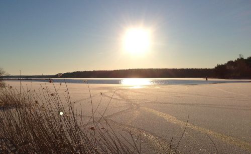 winter solar snow