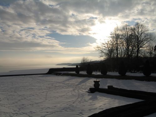 winter landscape snow