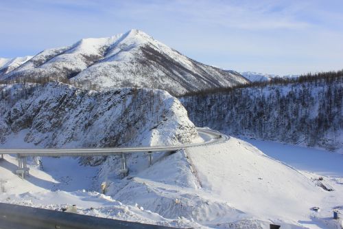 winter siberia on the go