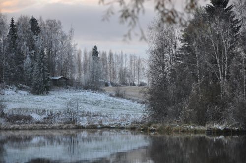 winter landscape snow