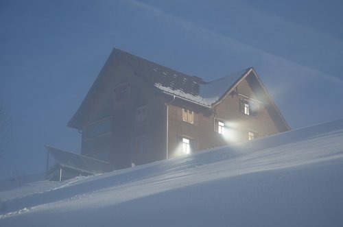 winter  snow  fog