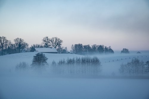 winter  poland  masuria