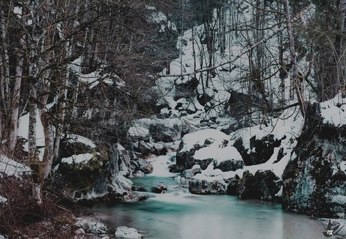 winter  water  snow