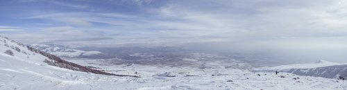 winter  mountain  panorama