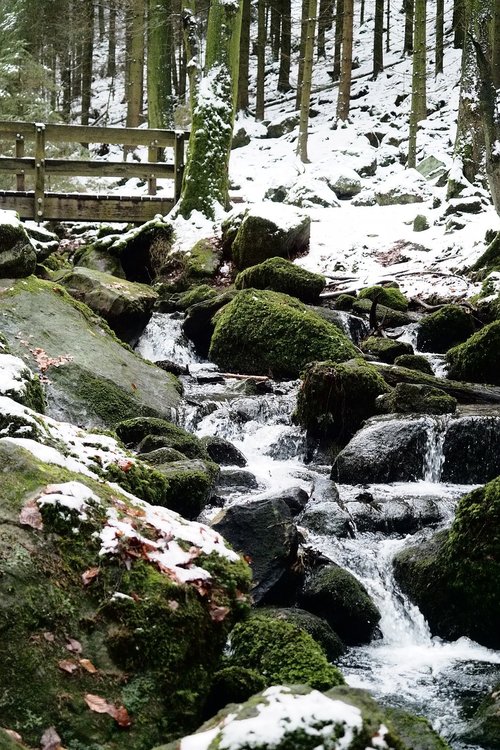 winter  bach  bridge