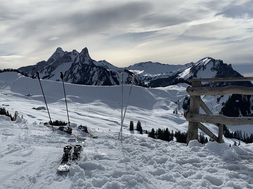 winter  skiing  mountain
