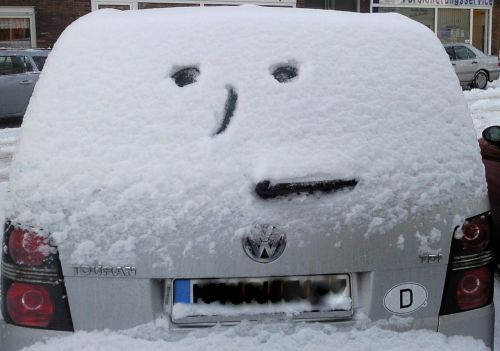 winter car snow
