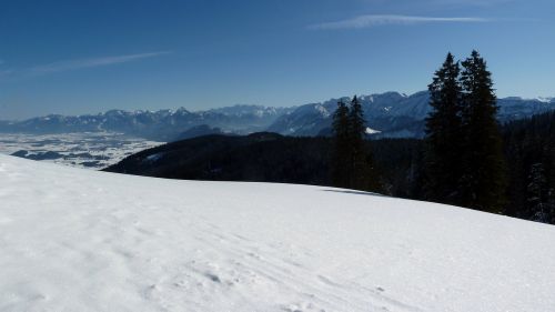 winter alpine pointed allgäu