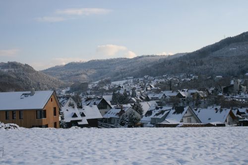 winter germany landscape