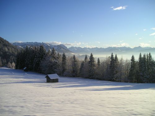 winter snow mountains